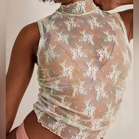 Free People Intimately Nice Try Muscle Tee - Picture 1 of 3